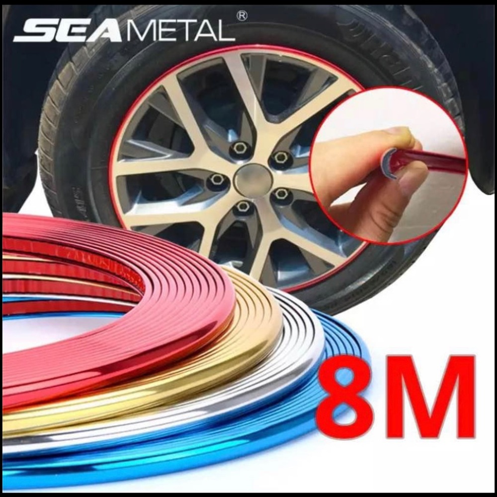 Car Wheel Protector Rim Sticker Moulding Strip rin